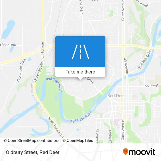 Oldbury Street map