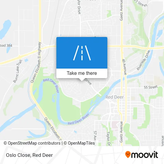 Oslo Close map