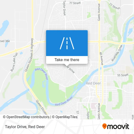 Taylor Drive map