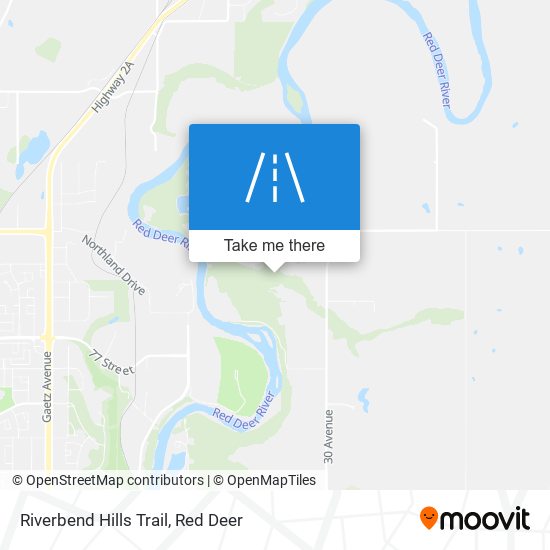 Riverbend Hills Trail map