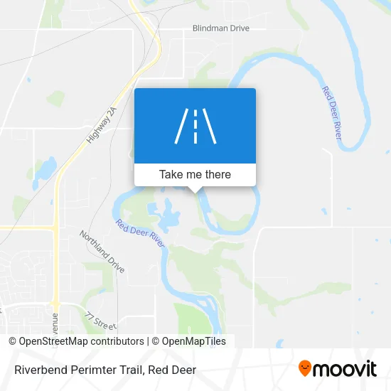 Riverbend Perimter Trail map