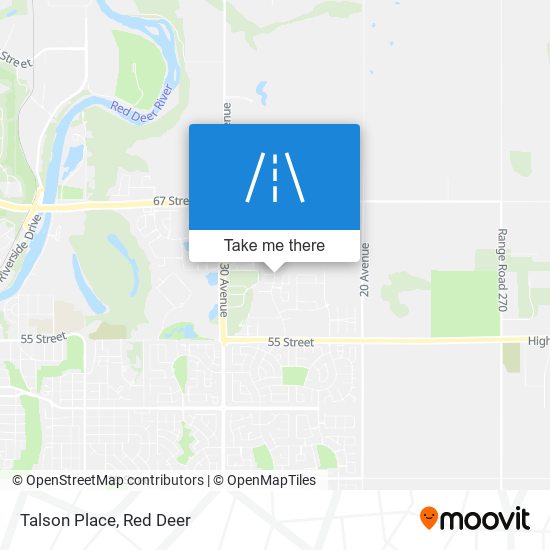 Talson Place map
