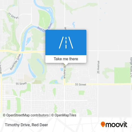 Timothy Drive map