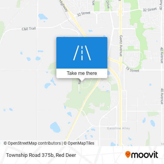 Township Road 375b plan