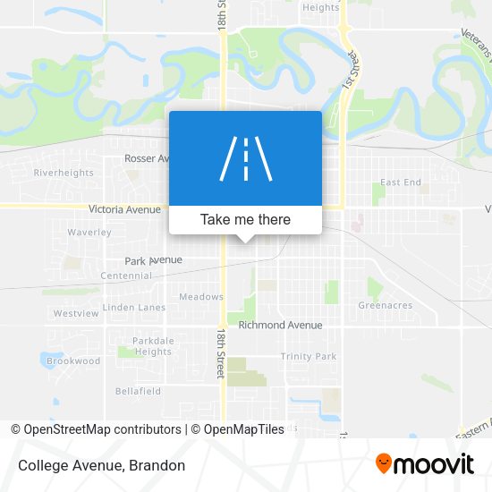 College Avenue plan