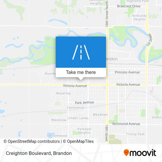 Creighton Boulevard plan