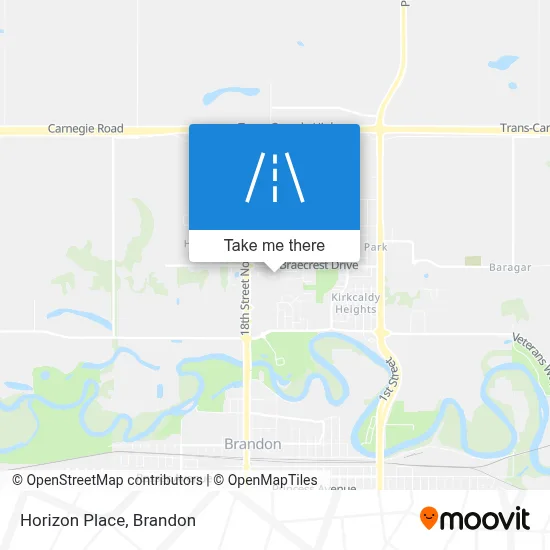 Horizon Place map