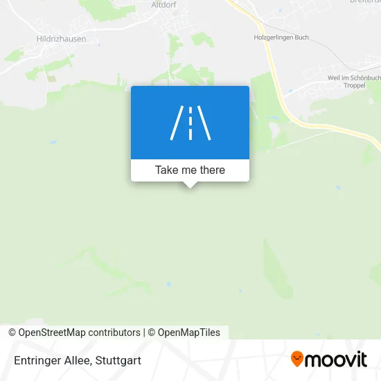 Карта Entringer Allee