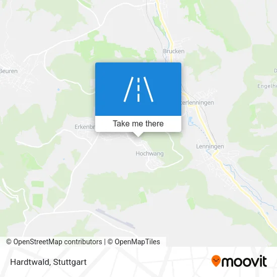 Карта Hardtwald