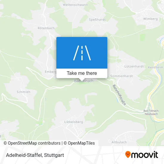 Adelheid-Staffel map