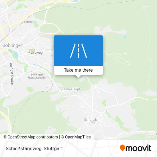 Карта Schießstandweg