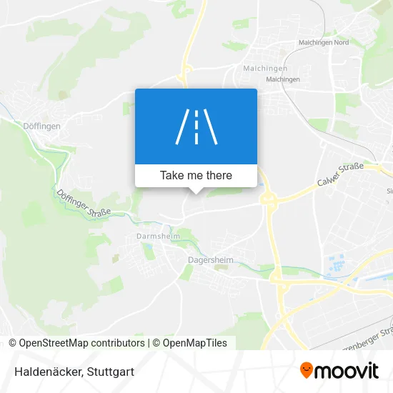 Haldenäcker map