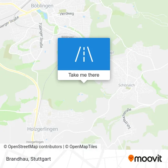 Карта Brandhau