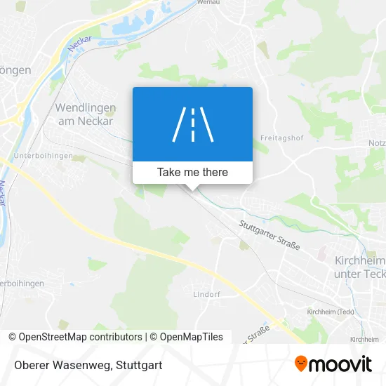 Карта Oberer Wasenweg