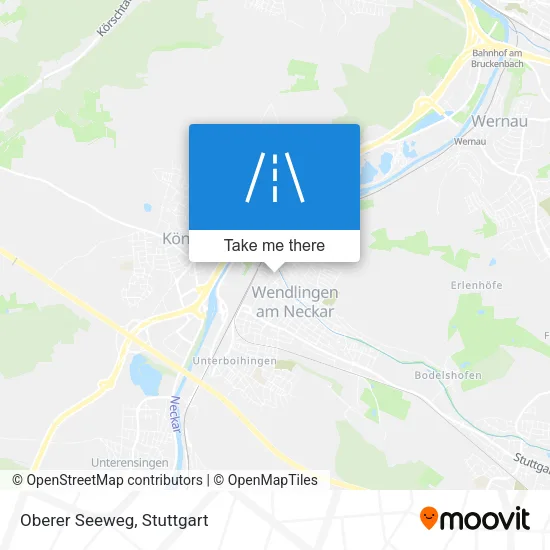 Карта Oberer Seeweg