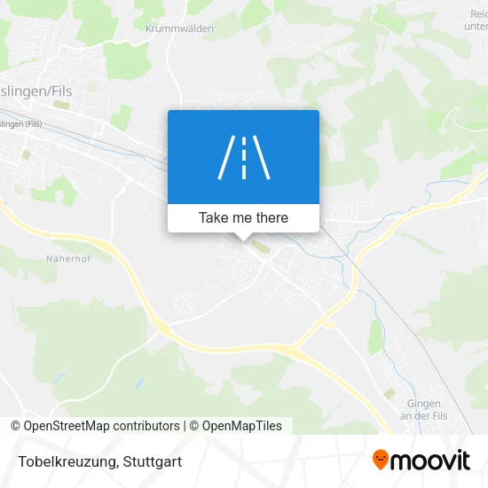 Tobelkreuzung map