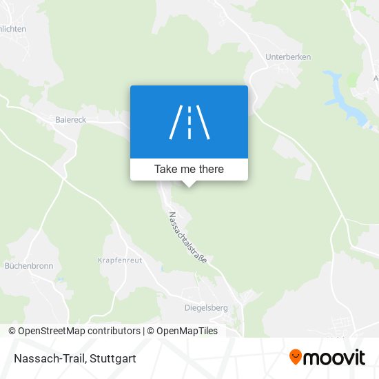 Nassach-Trail map