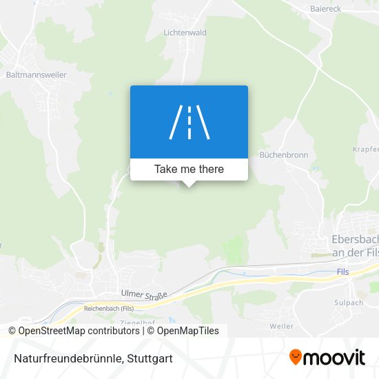 Naturfreundebrünnle map