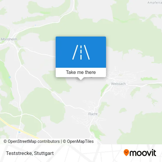 Карта Teststrecke