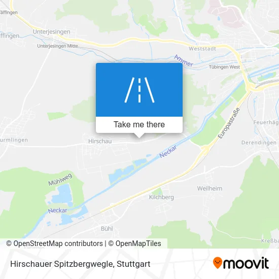 Карта Hirschauer Spitzbergwegle