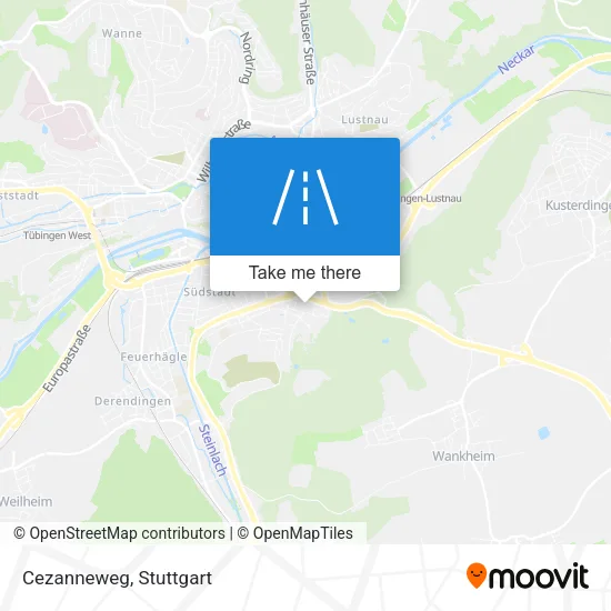 Карта Cezanneweg