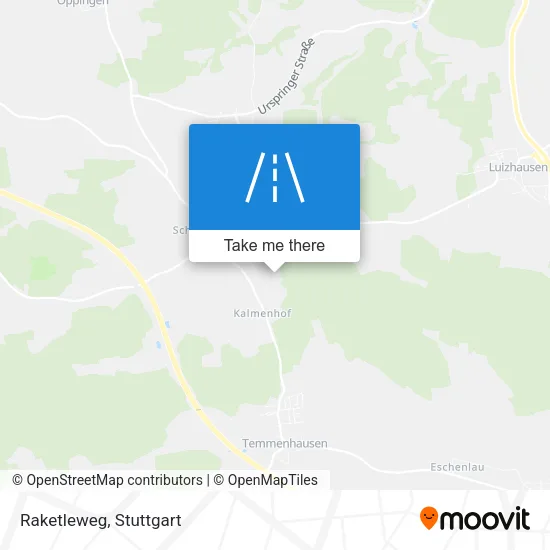 Карта Raketleweg