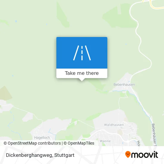 Карта Dickenberghangweg