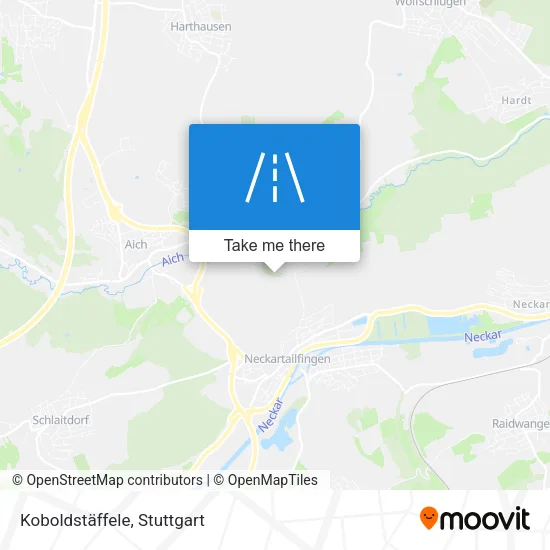 Карта Koboldstäffele