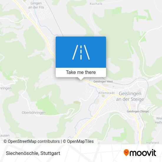 Siechenöschle map