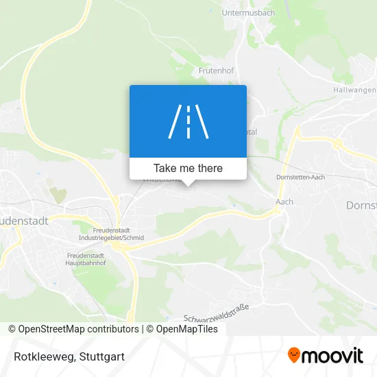 Карта Rotkleeweg