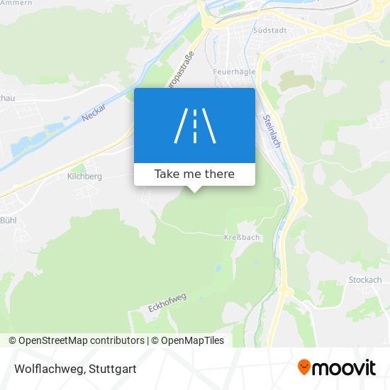 Wolflachweg map