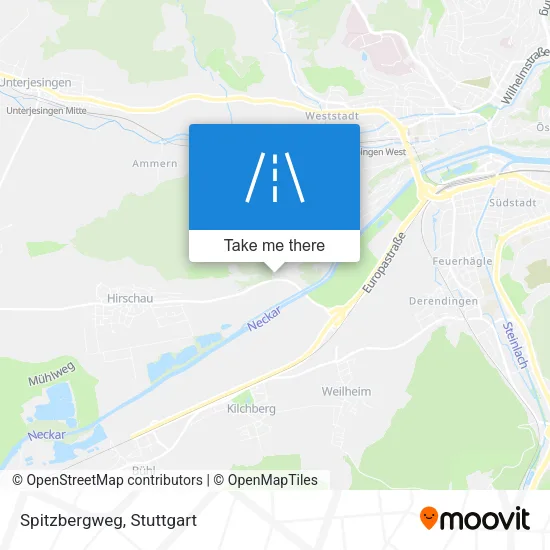 Карта Spitzbergweg