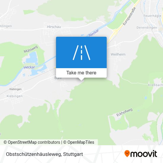 Obstschützenhäusleweg map