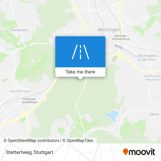 Карта Stettertweg