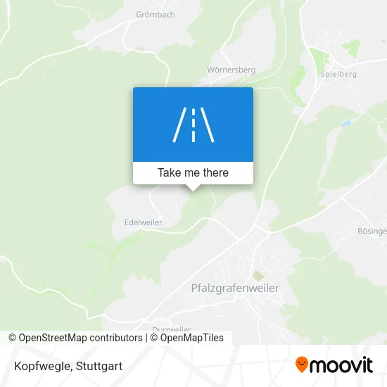 Карта Kopfwegle