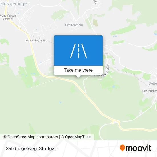 Карта Salzbiegelweg