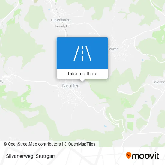 Карта Silvanerweg