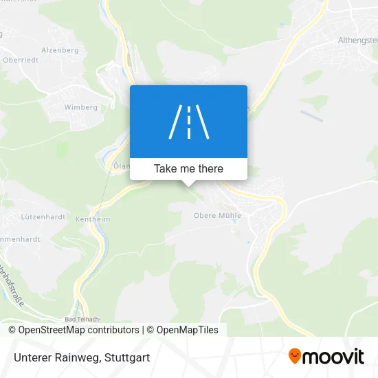Карта Unterer Rainweg