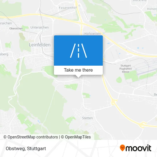 Карта Obstweg