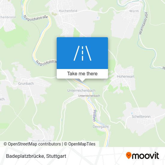 Badeplatzbrücke map