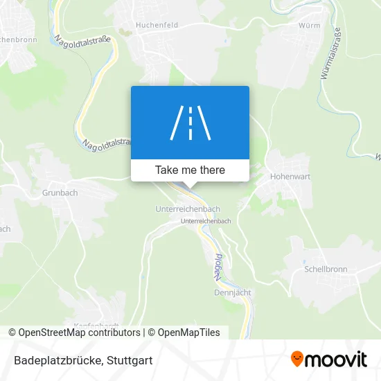 Карта Badeplatzbrücke