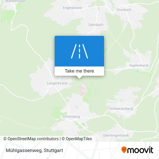 Mühlgassenweg map