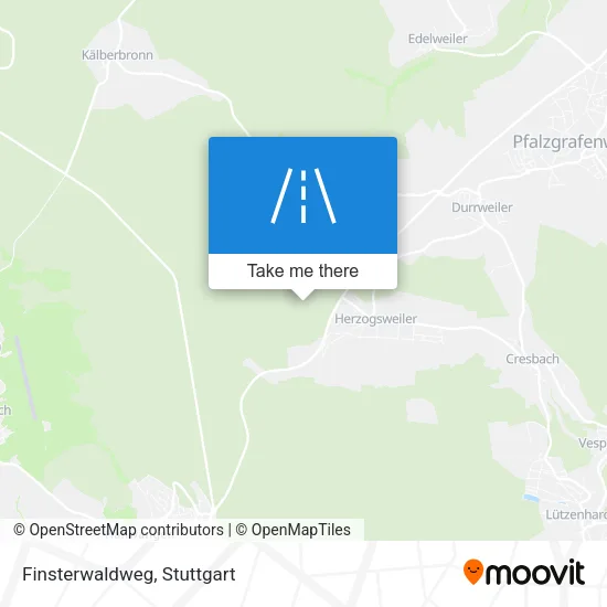 Карта Finsterwaldweg