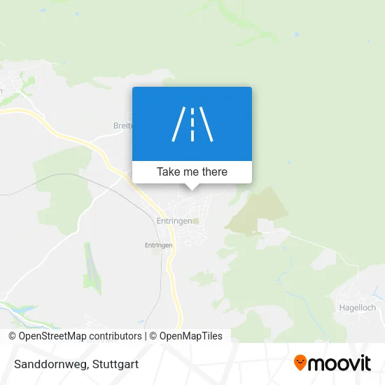 Карта Sanddornweg