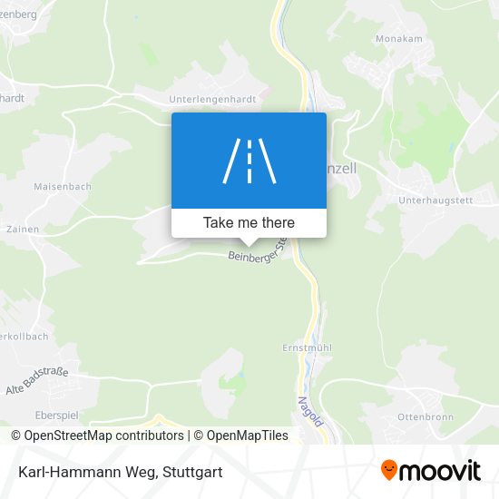 Карта Karl-Hammann Weg