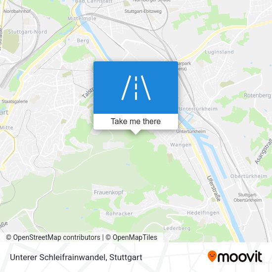 Карта Unterer Schleifrainwandel