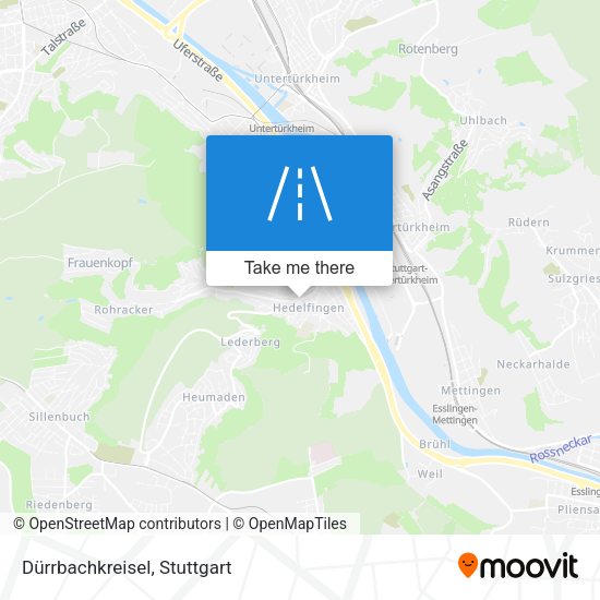 Dürrbachkreisel map
