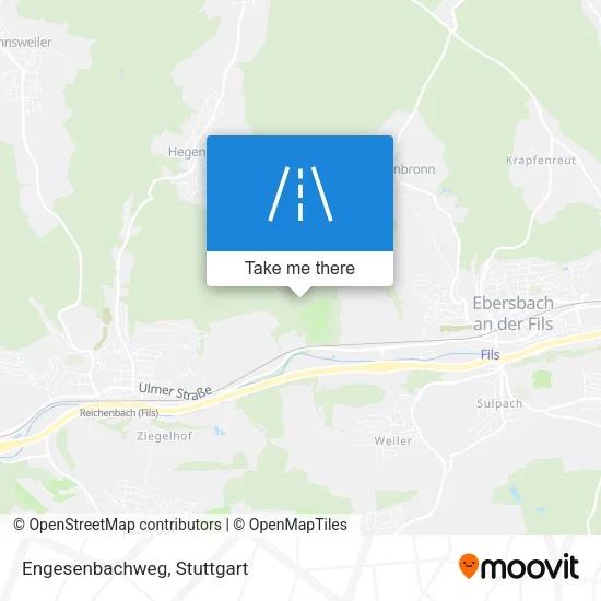 Карта Engesenbachweg