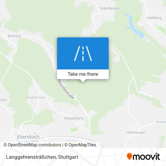 Langgehrensträßchen map