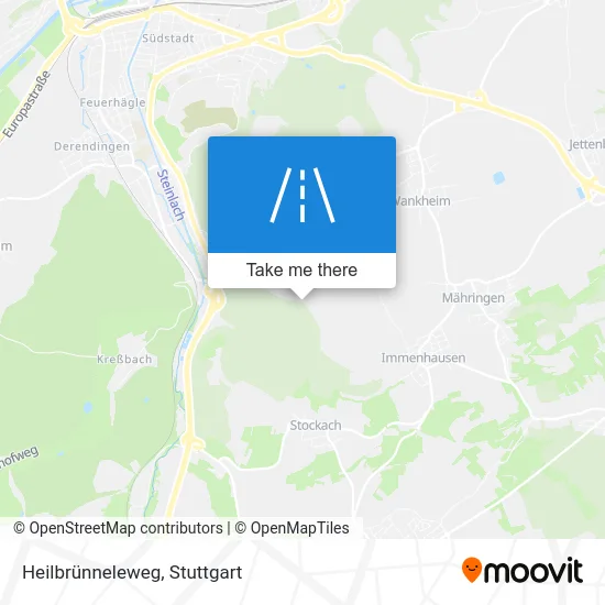 Карта Heilbrünneleweg